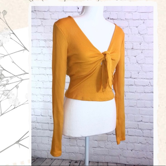 Longe sleeve crop top - Picture 1 of 1